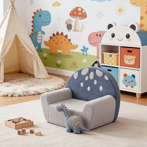 Sofá <span class=keywords><strong>Infantil</strong></span> Moderno, Desmontable y Lavable, de Terciopelo con Esponja de Alta Densidad, para Dormitorio, Sala de Estar o Jardín de Niños - Product Image 6