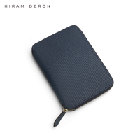 Portefeuille de passeport pour homme en cuir italien avec blocage RFID, vente en gros, personnalisable