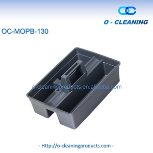 O-làm sạch 3-ngăn Stackable nhựa chia lưu trữ khay, đa năng tiện ích Carry Caddy, công cụ di động lưu trữ tổ chức - Product Image 4