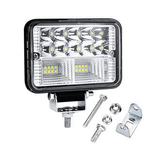 DXZ Barre lumineuse LED carrée de 4 pouces 78W Lampe de conduite de <span class=keywords><strong>voiture</strong></span> pour voitures Tracteur routier Bateau 4x4 ATV Spot Beam LED Worklight pour camions Nouveau - Product Image 2