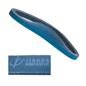 2*83 "cinghia abrasiva materiale della sabbia del nastro abrasivo del panno duro di zirconio di Grit40-120 per la lucidatura della colata acciaio ad alto tenore di carbonio