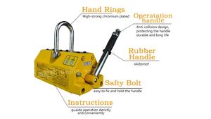 Lève-charge magnétique permanent PML Type 1000kg 1t2t3t pour <span class=keywords><strong>levage</strong></span> d'acier - Product Image 2