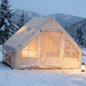 Tente de <span class=keywords><strong>camping</strong></span> commerciale Airbeam Outfitter, six mètres carrés, quatre saisons, résistante aux intempéries, en Oxford 420D, <span class=keywords><strong>abri</strong></span> de chasse hivernal robuste, vente en gros - Product Image 2