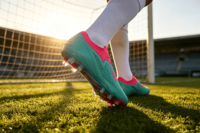 Chaussures de football respirantes en TPU de haute qualité pour hommes, design crampons cassés, nouvelle collection, imperméables, durables, écologiques, marque QFH pour jeunes