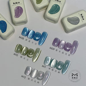 ชุดทำเล็บเจลยูวี KIKIS 17 สี มูนไลท์ แคทอาย ปลอดสารพิษ กันน้ำ ปราศจากสาร HEMA และ TPO ใช้กับหลอดไฟ LED พร้อมอุปกรณ์ตกแต่งเล็บ - Product Image 3