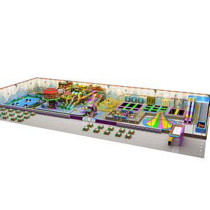 ชุดอุปกรณ์เล่นแบบนิ่มเชิงพาณิชย์แบบสั่งทำสไลด์ในร่มสนามเด็กเล่นเกมสำหรับเด็กโรงเรียนห้างสรรพสินค้า PE - Product Image 1