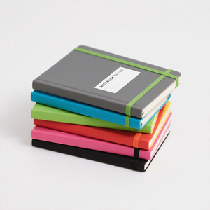 Wholesale <strong>A5</strong> School <strong>PU</strong> Leather <strong>Notebooks</strong> Custom <strong>Notebook</strong> with <strong>logo</strong> and Elastic Band - Product Image 6