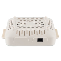 MeiShengFa 600W+700W 1L Mini Grill Électrique et Hot Pot 2-en-1 avec Contrôle de Température Séparé, Gril Coréen BBQ