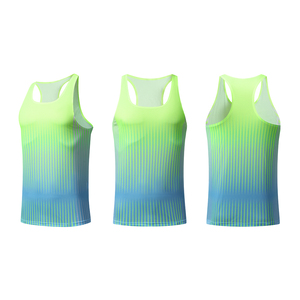 Camiseta Deportiva de Secado Rápido para Hombre, Chaleco Deportivo, Camiseta de Gimnasio Lisa para Hombre y Mujer, Venta al Por Mayor, Poliéster - Product Image 6