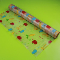Tapis de réfrigérateur lavables et découpables, tapis de réfrigérateur, sets de table, antidérapants, imprimés, en EVA, pour tiroir