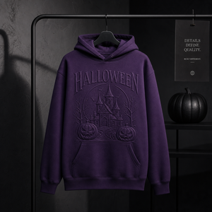 Sudadera con Capucha Extra Grande Personalizada de Alta Calidad con Técnica Única de Grabado Invisible, Sudadera de Felpa de Algodón Premium - Product Image 5