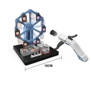 DWI DOWELLIN Brinquedo DIY mecânica de circuito - jogo de alvo giratório com flecha