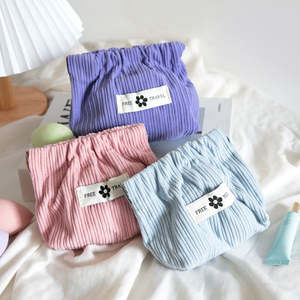 حقيبة أحمر شفاه صغيرة متعددة الاستخدامات ومرنة وجميلة، حقيبة مستحضرات تجميل صغيرة لطيفة، حقيبة تنظيم محمولة يومية للسفر وحقيبة تخزين - Product Image 5