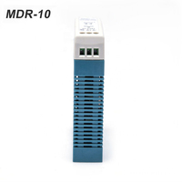 Alimentation à découpage AC-DC MDR-10-24 sur rail DIN, 10W 24V 0.42A, sortie unique, pour usage industriel, adaptateur 230V 50Hz 24V