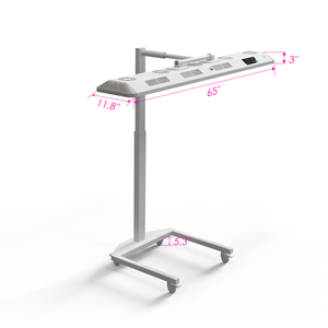 Contrôle vocal 7 longueurs d'onde Panneau de luminothérapie LED infrarouge complet du corps Type debout Thérapie par la lumière rouge pour le soulagement de la douleur - Product Image 5