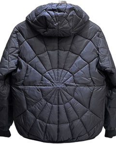 Veste d'hiver pour homme en duvet de canard blanc surdimensionnée brillante et moelleuse, vente en gros personnalisée - Product Image 2