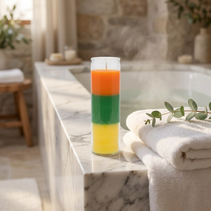 Vela Votiva Personalizada de 7 Días, Hecha a Mano, de Parafina, para Altar, Sin Aroma, Ecológica, de Larga Duración - Product Image 6