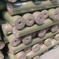 Grillage en PVC vert 0,8 mm 3 pieds x 10 m (1/4 pouce) pour clôture