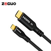 Câble 8K Type C vers HDMI Convertisseur TYPE C vers HDMI pour connecter le téléphone à la télévision Prise en charge HDTV 8K/60HZ 48Gbps type c hdmi