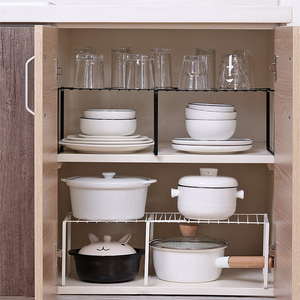 Égouttoir en acier inoxydable, 1 pièce, étagère de cuisine, pour bol à faire soi-même, pour séchage des couverts, organisateur de cuisine, 2 couches - Product Image 6