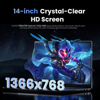 Cheapest Laptops Computer 14" Intel N4020 CPU Ordinateur Portable Gaming Laptops Notebook Computer