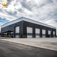 Taller Industrial Moderno de Estructura de Acero Prefabricada para Fabricación, Mantenimiento de Equipos y Almacenamiento