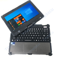 Tableta Portátil Getac V110, Resistente, Giratoria y Plegable para Automóvil, Camión, Excavadora, Montacargas, con Software de Diagnóstico Instalado, la Mejor Calidad