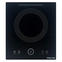 Plaque de cuisson électrique à induction intelligente en verre céramique 110V 1800W certifiée USA ETL