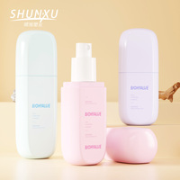Flacon pulvérisateur en plastique PET pour cosmétiques, 60 ml, 80 ml, 100 ml, pour brume visage, crème solaire, huile bronzante