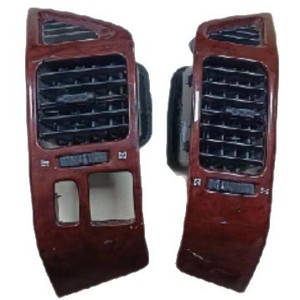 Cubiertas para las Rejillas de Ventilación del Tablero de Mitsubishi Pajero 2000-2006, Lado del Conductor y del Pasajero, Material ABS, Fijación con Tornillos - Product Image 2