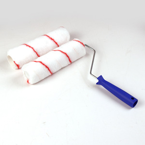 Rouleau <span class=keywords><strong>Peinture</strong></span> Polyester 9 Pouces Direct Usine Qualité DIY/Industrielle OEM Sans <span class=keywords><strong>Angle</strong></span> Mort pour Application Optimale - Product Image 4