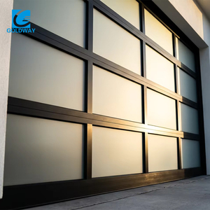 Nouvelle <span class=keywords><strong>porte</strong></span> <span class=keywords><strong>de</strong></span> <span class=keywords><strong>garage</strong></span> sectionnelle en verre dépoli sur mesure pour villa à prix abordable - Product Image 6