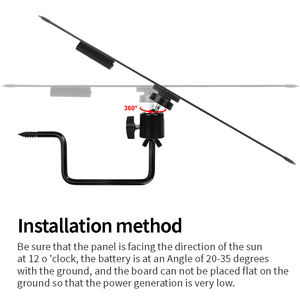 Etfe Semi Flexibele Dc 5V Spanning Voor Mobiele Telefoon Autolader 5.5X2.1Mm Plug Full 10W Zonnepaneel Met Mini Mirco Usb Interface - Product Image 5