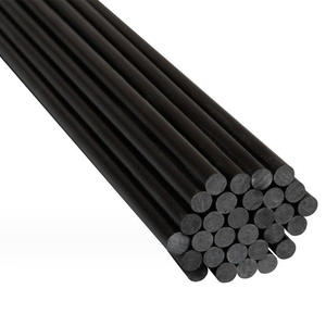SHENGTIAN Barras Redondas de Carbono de 2mm, 3mm, 10mm, 20mm, Varillas de Fibra de Carbono 100% Pura con Acabado Mate y Brillante para Activador Químico de Transporte - Product Image 2