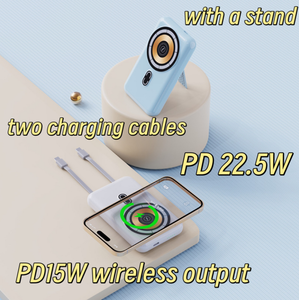 גבוה pd 22.5w טעינה מהירה 10000mah סוג-c נייד חיבור אלחוטי מגנטי בנק חשמל אולטרה דק עליות תחנת כוח בנק - Product Image 6