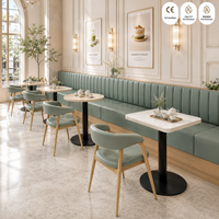 Mobilier moderne pour salons de chicha, cafés, boîtes de nuit et clubs : banquette en similicuir, canapé, table et chaises de restaurant