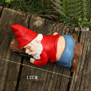 Divertido Enano de Jardin Borracho Estatua de Resina Decoracion Exterior Patio Jardin Adorno Figura Regalo Original - Product Image 2