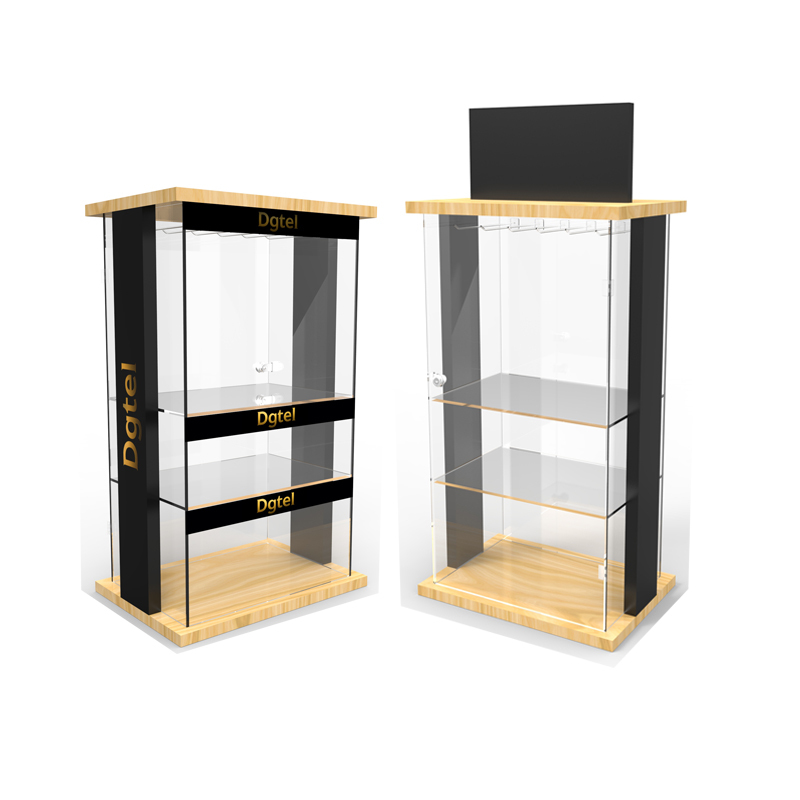 Custom Multi-functional Mobile Phone Accessories Display Racks for Store & Supermarket