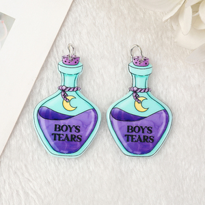 Dijes de Halloween, Planchette de Ouija, Acrílico, Estilo Gótico <span class=keywords><strong>Pastel</strong></span>, Accesorios para Joyería, para Hacer Aretes y Collares - Product Image 6
