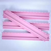 Rangée de cartes de mahjong américaines de luxe en bois de 20 pouces avec règle de poussée, personnalisable en couleur/taille/épaisseur/forme, ensemble de 4 en boîte