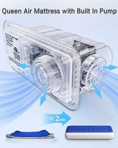 Luxury Outdoor Camping <b>Foldable</b> Waterproof Air <b>Mattress</b> with Dual Height Adjustment and Comfortcoil Technology - Product Image 3