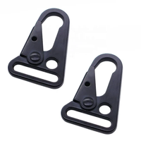 Mousqueton en métal à bec d'aigle, clip tactique HK pour sangle, mousqueton à pression Olecranon 25 mm, accessoire pour sac à dos extérieur