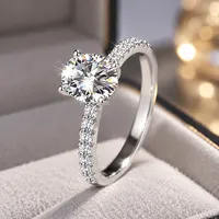 Bague de fiançailles en argent 925 avec diamant moissanite ovale de 1,5 ct, bijoux fins de luxe NORELLE pour femmes