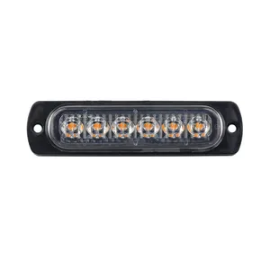 자동차 LED 경광등 6LED12-24V 롱 브라이트 트럭/트럭 개조 사이드 라이트 미등
