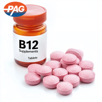 Compléments alimentaires de vitamine B12, services OEM et ODM disponibles, comprimés de méthylcobalamine haute puissance