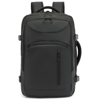 Sac à dos de voyage multifonctionnel à grande capacité pour homme, sac à dos de compression pour ordinateur portable avec fermeture sous vide