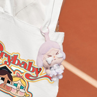 POPMART Crybaby Sunset Concert Série Pendentif En Peluche PVC Boîte Aveugle 17cm Conception Aléatoire Figurines À Collectionner Jouets Décor À La Maison