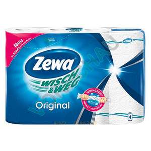 Zewa Küchenrolle Wisch & Weg Original 45 Blatt 4er Pack - Product Image 1