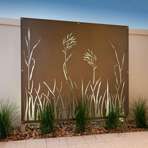 Cordon de découpe laser en acier, art décoratif mural pour arbres, <span class=keywords><strong>fleurs</strong></span> et arbres, 1 pièce - Product Image 4