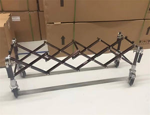 Alüminyum alaşımlı tabut çerçeve arabası sedye araba tabut kilise kamyon hafif ağır cenaze tabutu arabası - Product Image 3